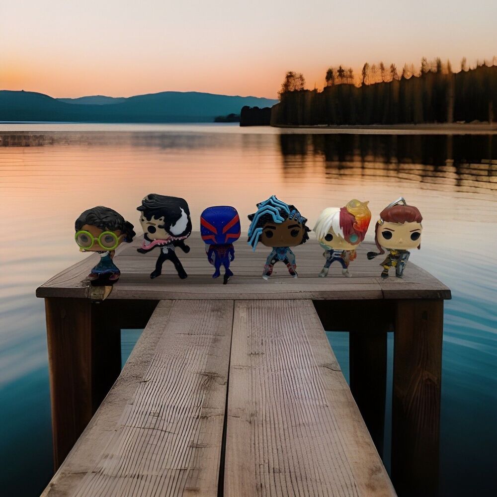 LOT OF 6 -‎ Loose Funko Pop Characters - Good Condition